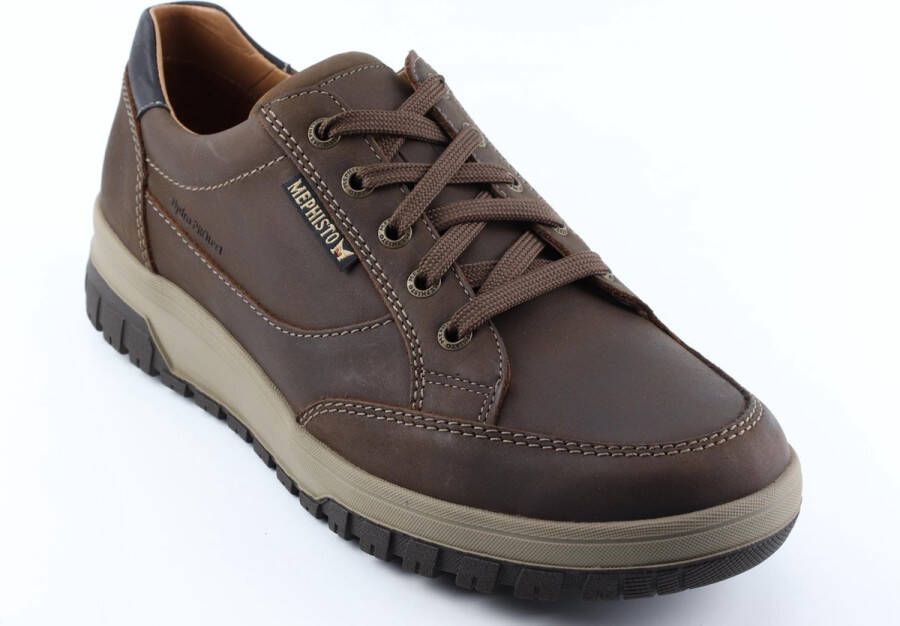 Mephisto Donkerbruine Veterschoenen Hydro Protect - Foto 3