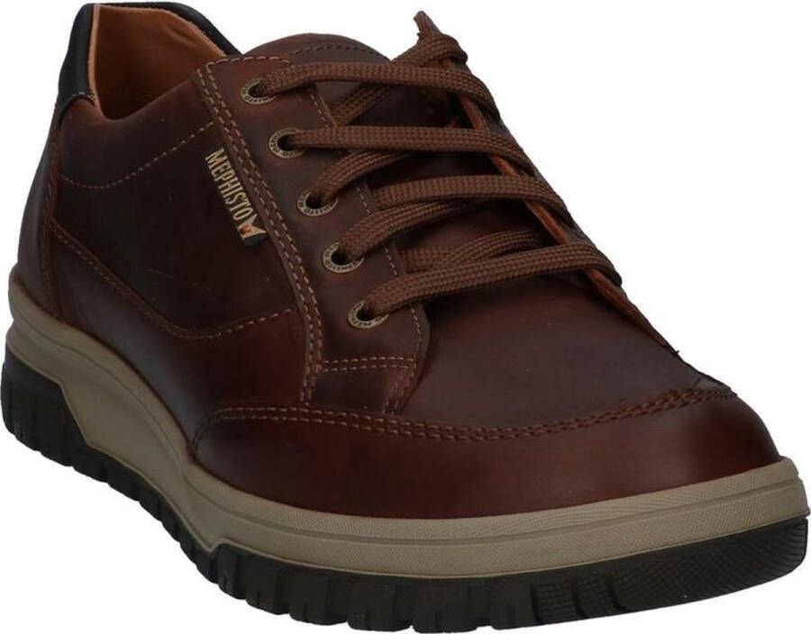 Mephisto Donkerbruine Veterschoenen Hydro Protect - Foto 6