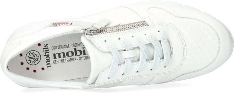 Mephisto DONIA 7830 2730 Witte sneaker met rits wijdte G - Foto 6