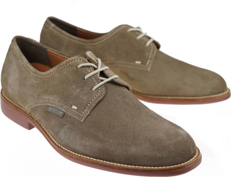 Mephisto Fernio heren veterschoen Taupe