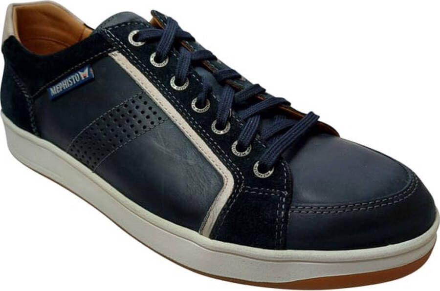 Mephisto HARRISON GRIZZLY Volwassenen Heren sneakersVrije tijdsschoenen Kleur: Blauw - Foto 7