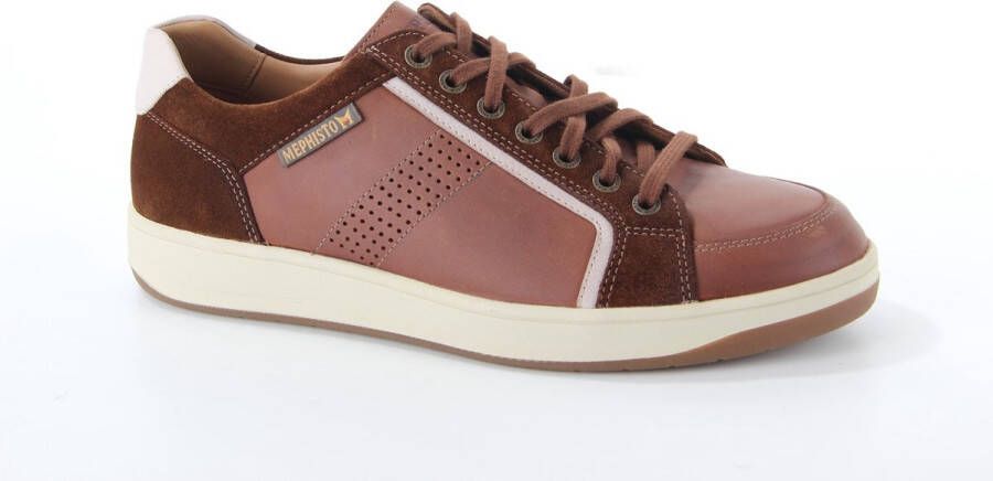 Mephisto HARRISON GRIZZLY Volwassenen Heren sneakersVrije tijdsschoenen Cognac