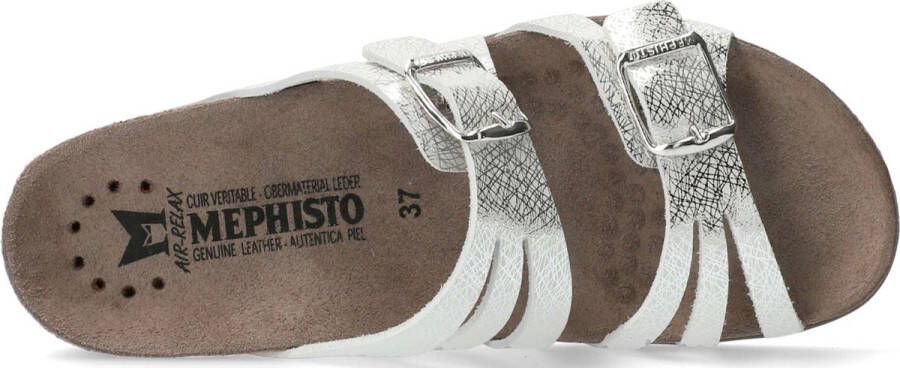 Mephisto Comfortabele Dames Sandaal Zilver Gray Dames