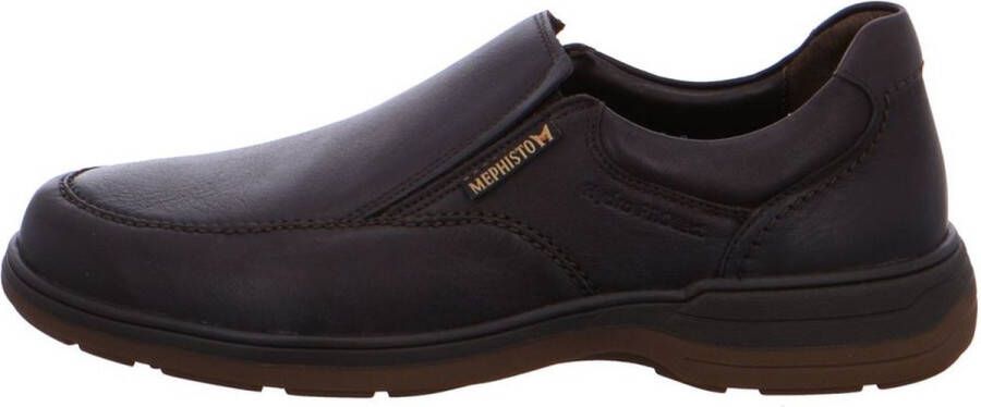 Mephisto Heren Instappers & Mocassins Davy Dark Brown Donkerbruin