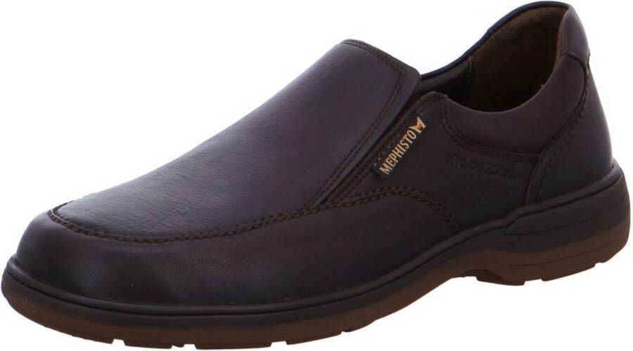 Mephisto Heren Instappers & Mocassins Davy Dark Brown Donkerbruin