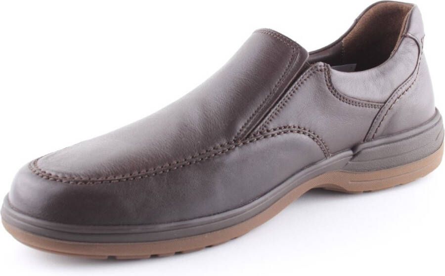 Mephisto Heren Instappers & Mocassins Davy Dark Brown Donkerbruin