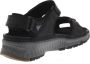 Mephisto Allrounder Sandalen Honduras Zwart Imitatie Leer Verwisselbaar Voetbed - Thumbnail 4