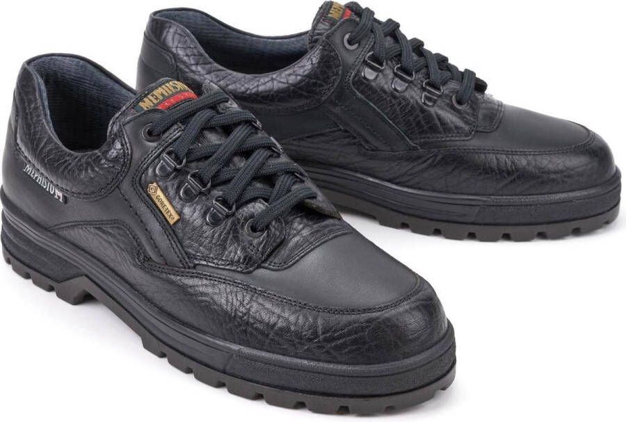 Mephisto Heren Veterschoenen Barracuda Goretex Black Zwart