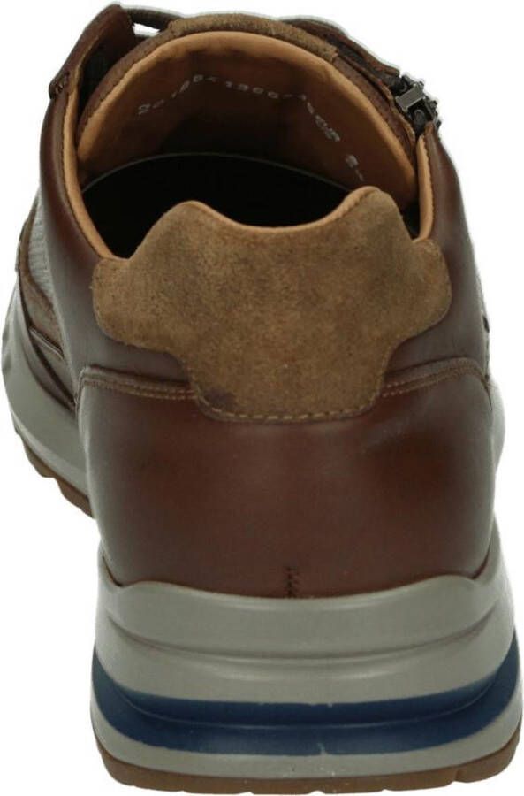 Mephisto BRADLEY RANDY CasualHeren sneakersHeren veterschoenVrije tijdsschoenen Cognac - Foto 1