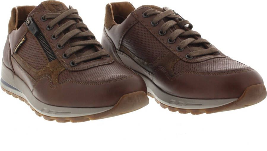 Mephisto BRADLEY RANDY CasualHeren sneakersHeren veterschoenVrije tijdsschoenen Cognac - Foto 14