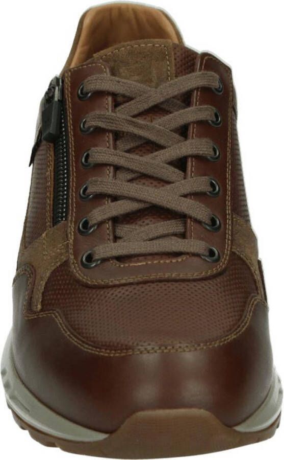 Mephisto BRADLEY RANDY CasualHeren sneakersHeren veterschoenVrije tijdsschoenen Cognac - Foto 5