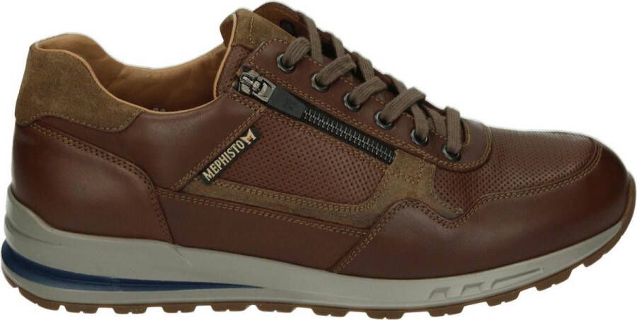 Mephisto BRADLEY RANDY CasualHeren sneakersHeren veterschoenVrije tijdsschoenen Cognac - Foto 6