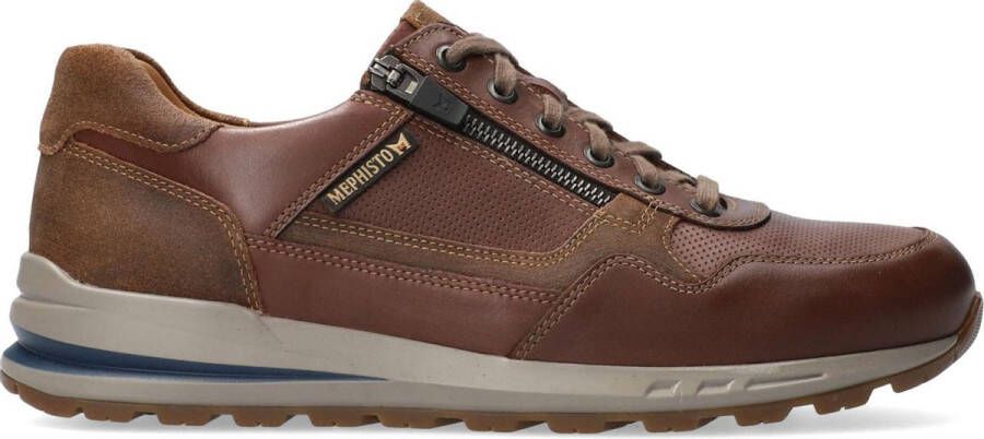 Mephisto Heren Veterschoenen Bradley Chestnut Cognac