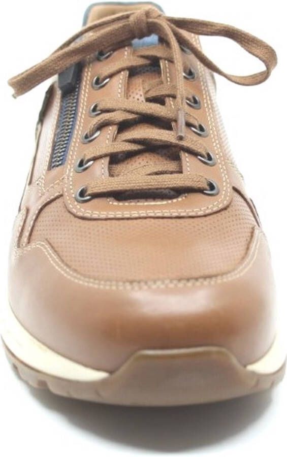 Mephisto BRADLEY RANDY Volwassenen sneakers veterschoenVrije tijdsschoenen Cognac