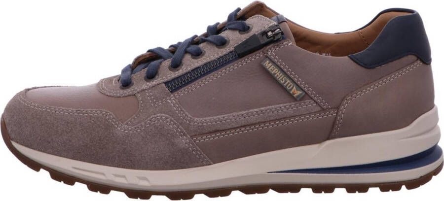 Mephisto Heren Veterschoenen Bradley Warm Grey Grijs