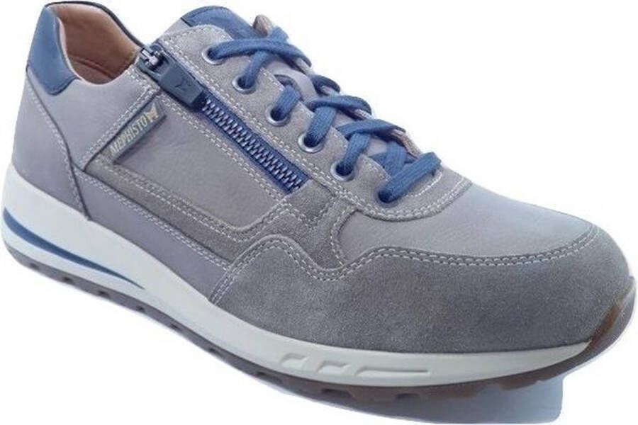 Mephisto Heren Veterschoenen Bradley Warm Grey Grijs