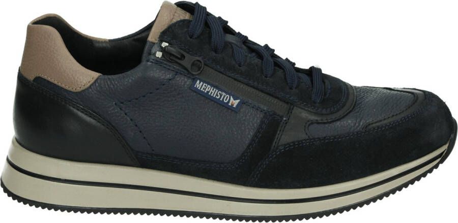 Mephisto GILFORD VELSPORT Volwassenen Heren sneakersVrije tijdsschoenen Kleur Blauw - Foto 6