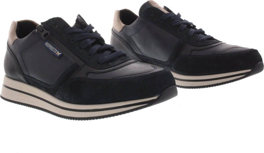 Mephisto GILFORD VELSPORT Volwassenen Heren sneakersVrije tijdsschoenen Kleur Blauw - Foto 11