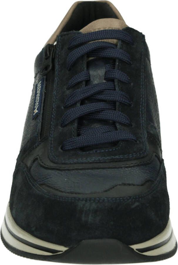 Mephisto Heren Veterschoenen Gilford Blue Donkerblauw