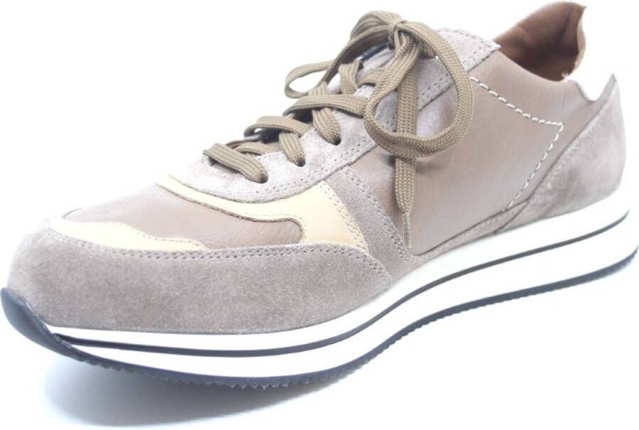 Mephisto Heren Veterschoenen Gilford Warm Grey Beige