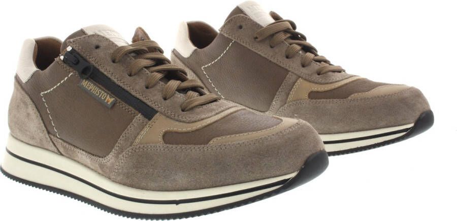 Mephisto Veterschoenen Gilford Warm Grey Beige - Foto 8