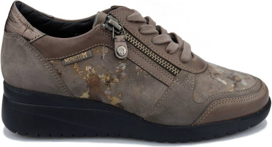 Mephisto Iasmina dames sneaker Dark taupe