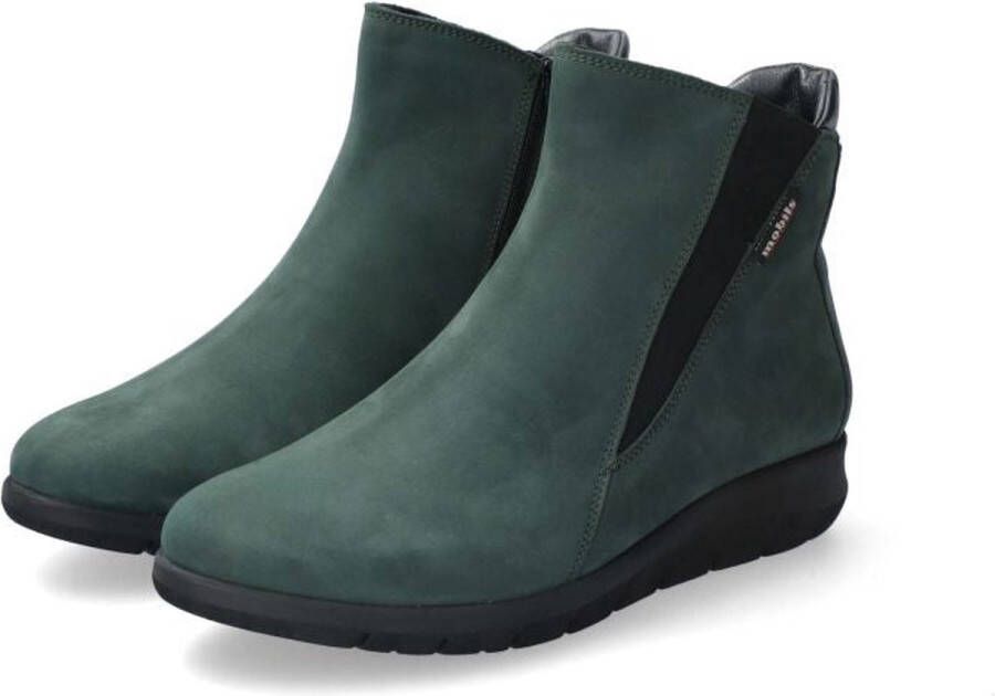 Mephisto Comfortabele Dames Enkellaarsjes Green Dames