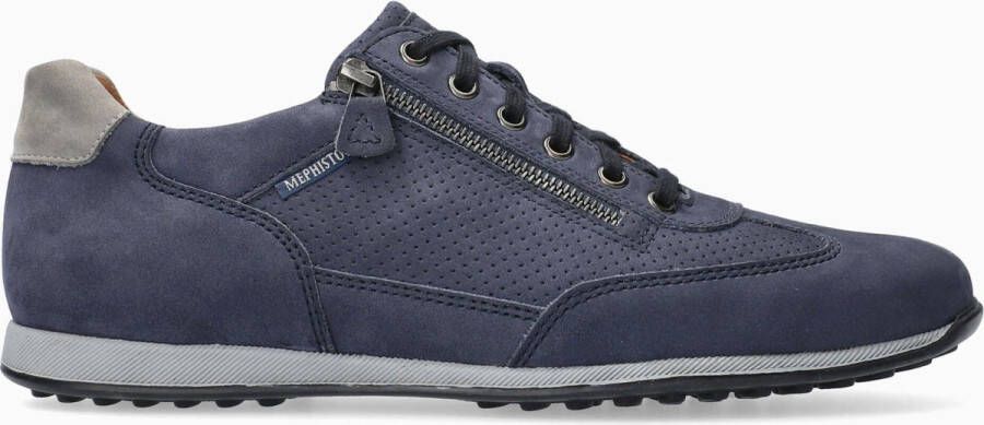 Mephisto Leon heren sneaker blauw