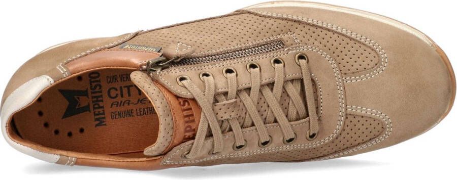 Mephisto Leon heren sneaker Taupe