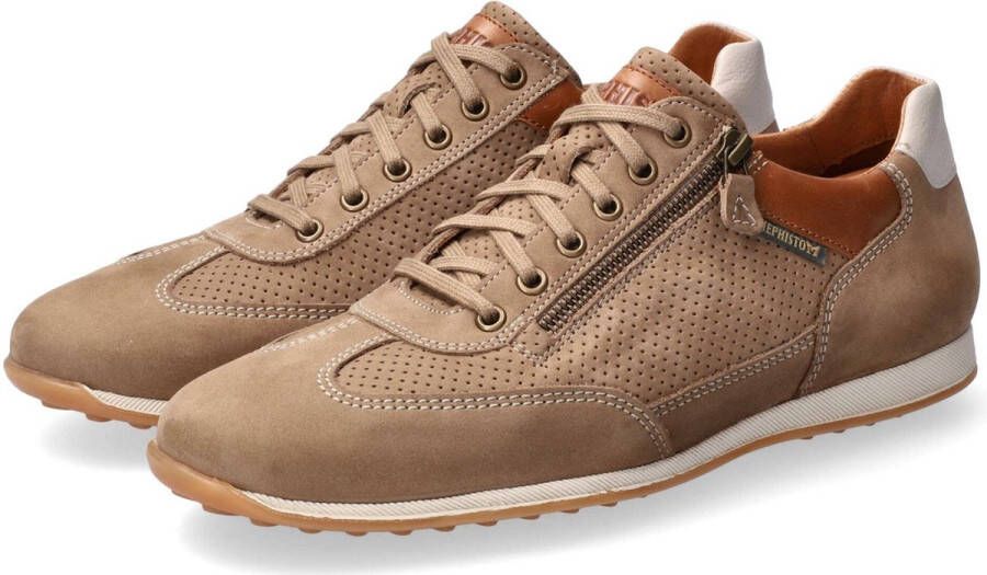 Mephisto Leon heren sneaker Taupe