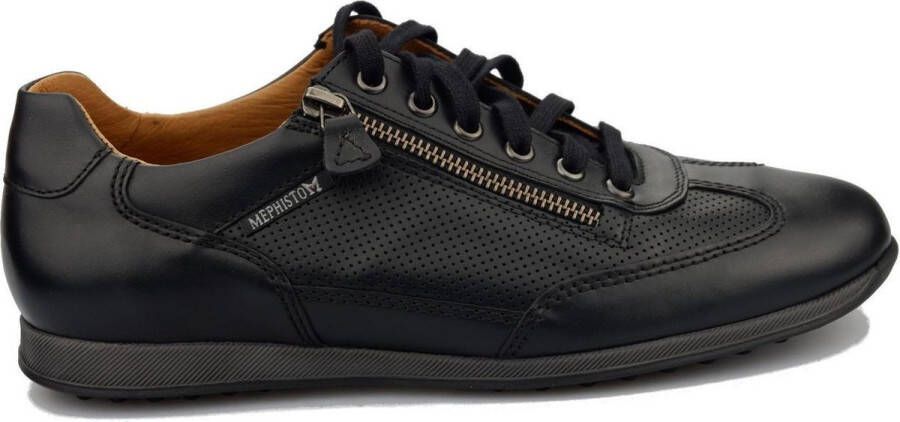 Mephisto Leon heren sneaker zwart