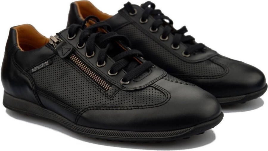 Mephisto Leon heren sneaker zwart