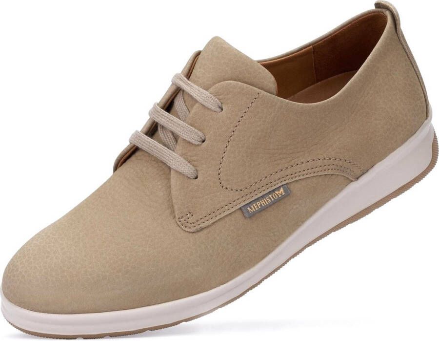 Mephisto Lester heren veterschoen beige