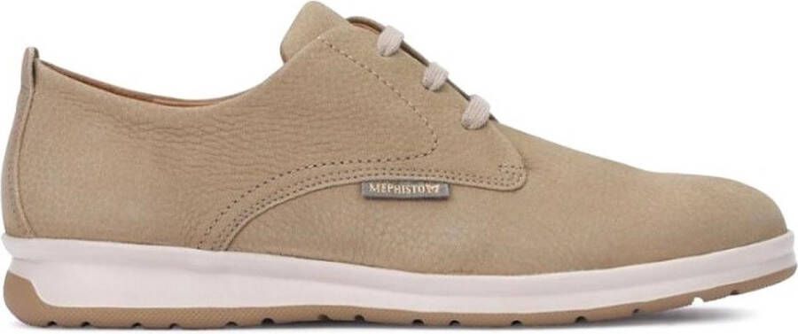 Mephisto Lester heren veterschoen beige