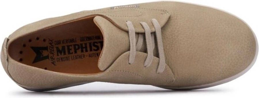 Mephisto Lester heren veterschoen beige