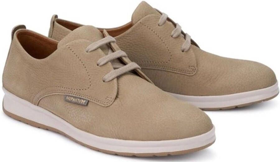 Mephisto Lester heren veterschoen beige