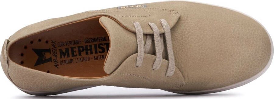 Mephisto Lester heren veterschoen beige