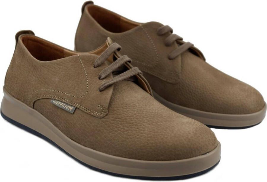 Mephisto Lester heren veterschoen bruin