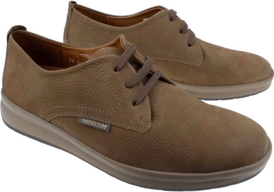 Mephisto Lester heren veterschoen bruin