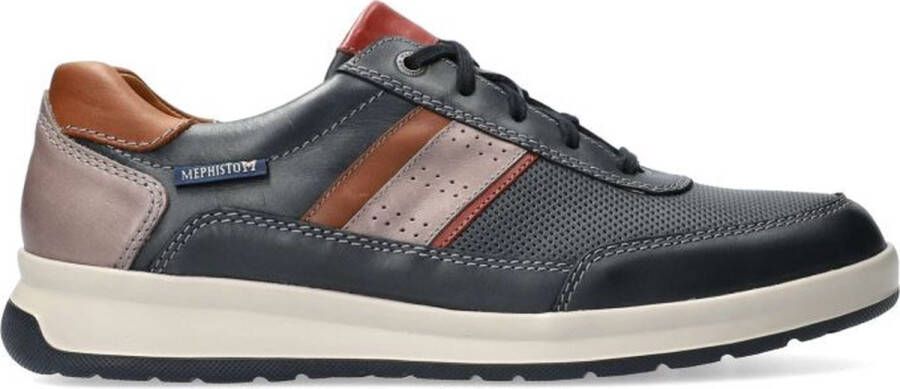 Mephisto Luke heren veterschoen blauw