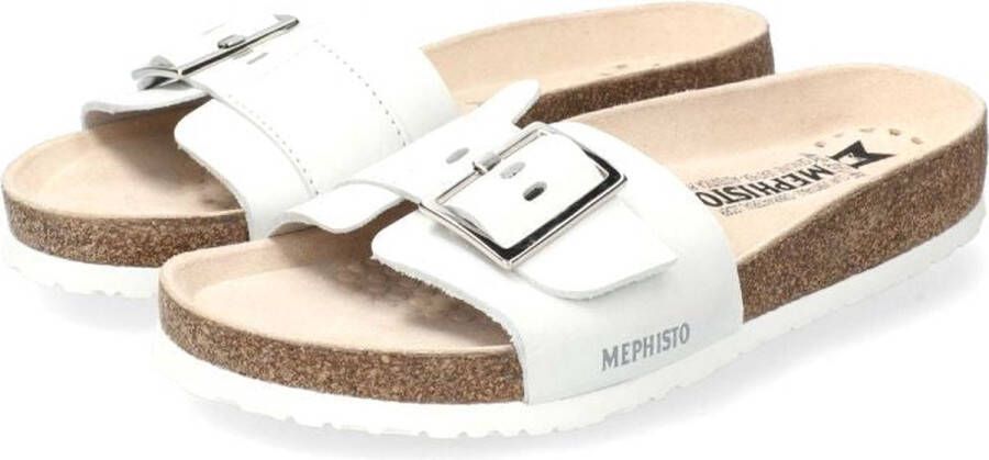 Mephisto Comfortabele dames slippers met Soft-Air technologie White Dames