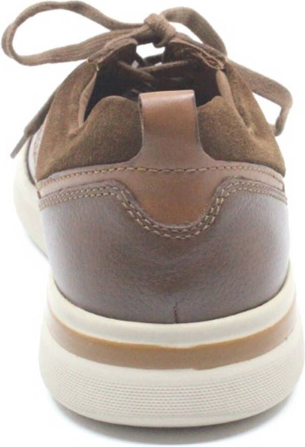 Mephisto Oliver Nevada hazelnut Heren Sneakers Bruin