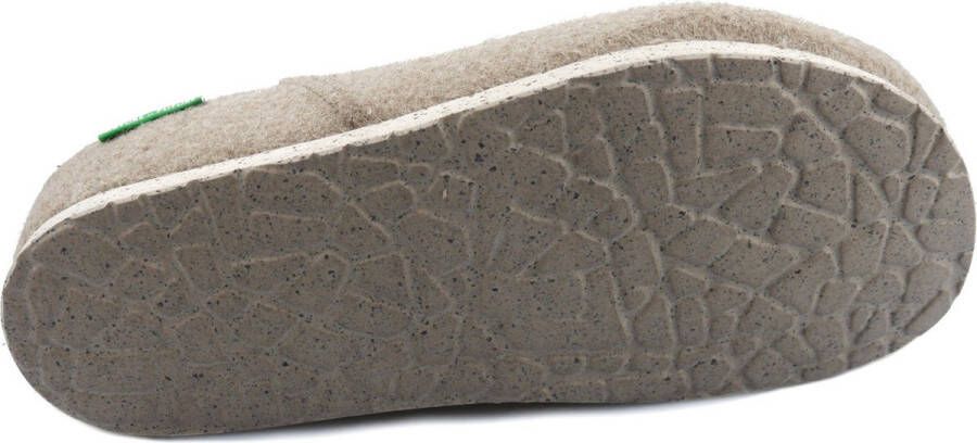 Mephisto Warmgrijze Felt Sandaal Klomp Gray - Foto 2