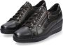 Mephisto Patsy Dames Sneaker Zwart Leer Brede Pasvorm Black Dames - Thumbnail 10