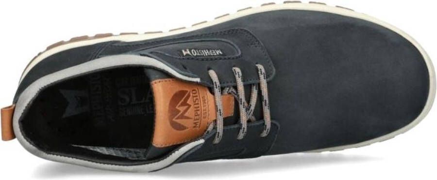 Mephisto Pedro heren laars blauw waterdicht