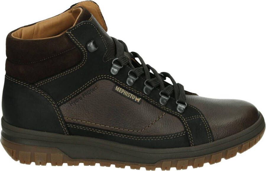 Mephisto PITT NEVADA Volwassenen sneakers veterschoenVrije tijd half-hoog Bruin