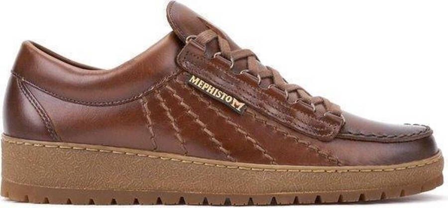 Mephisto RAINBOW OREGON CasualHeren sneakersHeren veterschoenVrije tijdsschoenen Bruin - Foto 4