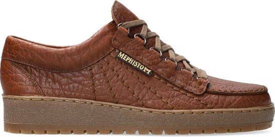 Mephisto RAINBOW MAMOUTH CasualHeren sneakersHeren veterschoenVrije tijdsschoenen Cognac