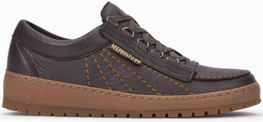 Mephisto RAINBOW OREGON CasualHeren sneakersHeren veterschoenVrije tijdsschoenen Bruin