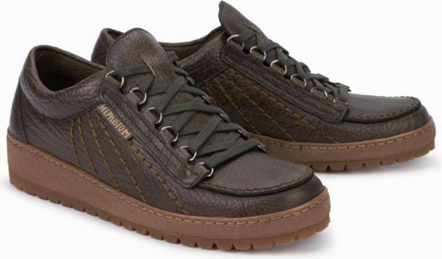 Mephisto RAINBOW OREGON CasualHeren sneakersHeren veterschoenVrije tijdsschoenen Bruin